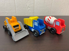 used Melissa & Doug Construction Vehicle Wooden Playset