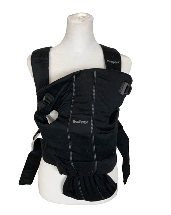 used BabyBjorn Baby Carrier Mini, Black Cotton