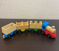 used Melissa & Doug Wooden Farm Train Set