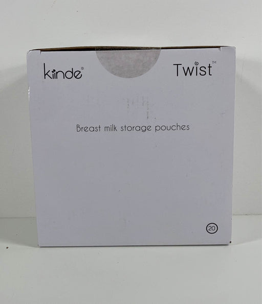 used Kiinde Twist Pouches, 6oz, 20 Pack