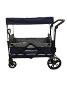 secondhand Wonderfold X2 Push + Pull Double Stroller Wagon, 2021, Navy