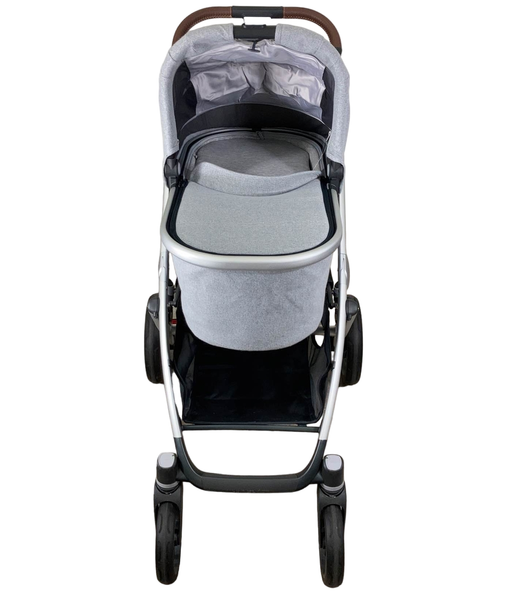 secondhand UPPAbaby VISTA V2 Stroller, Bassinet and Frame Only, Stella (Grey Brushed Melange), 2021