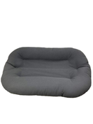 used Snuggle Me Organic Sensory Infant Lounger, Gray