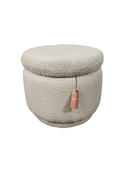 used Babyletto Enoki Storage Ottoman, Ivory Boucle