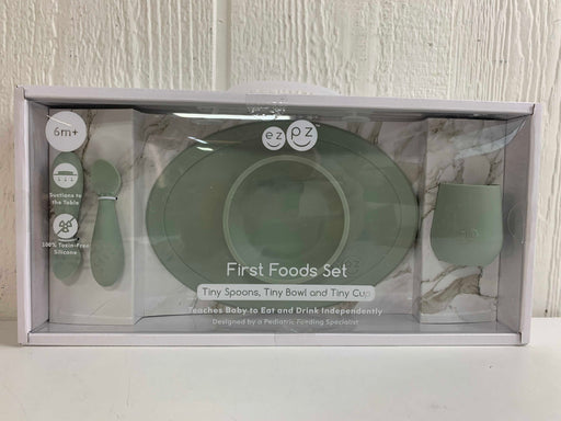 used Ezpz First Foods Set, Sage