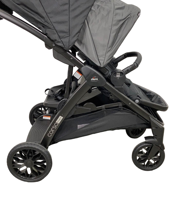 secondhand Chicco Corso Flex Convertible Stroller, 2023 Double