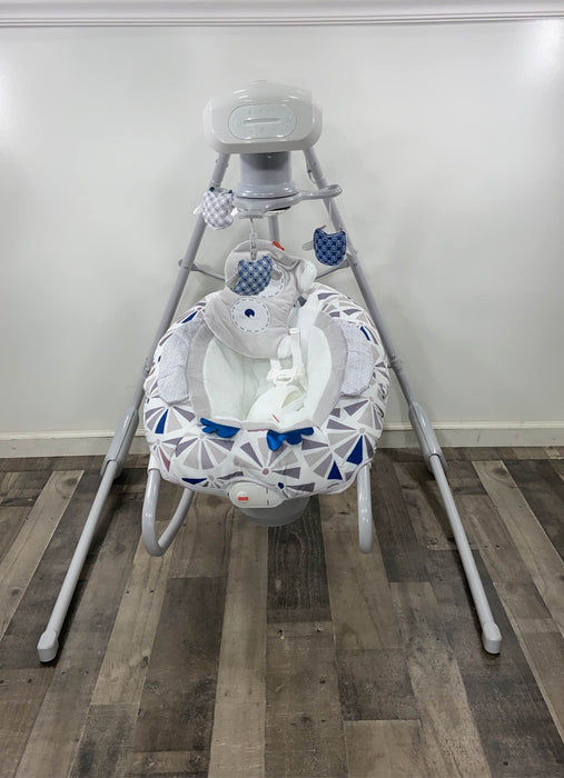 used Fisher Price 2-in-1 Deluxe Cradle 'n Swing