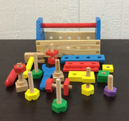 used Melissa & Doug Take-Along Tool Kit Wooden Toy