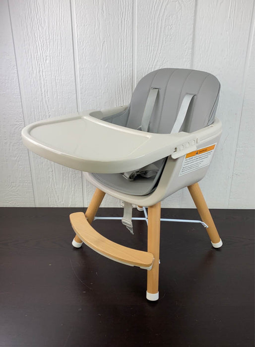 used Baby Joy Convertible Wooden High Chair