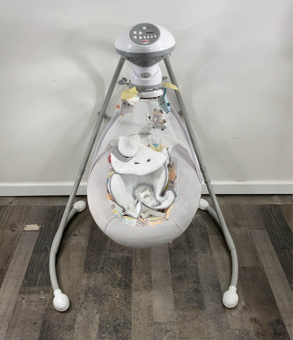 used Fisher Price Cradle 'n Swing, Sweet Snugapuppy Dreams