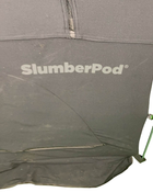 secondhand SlumberPod 3.0 Sleep Canopy, Black with Grey Accents