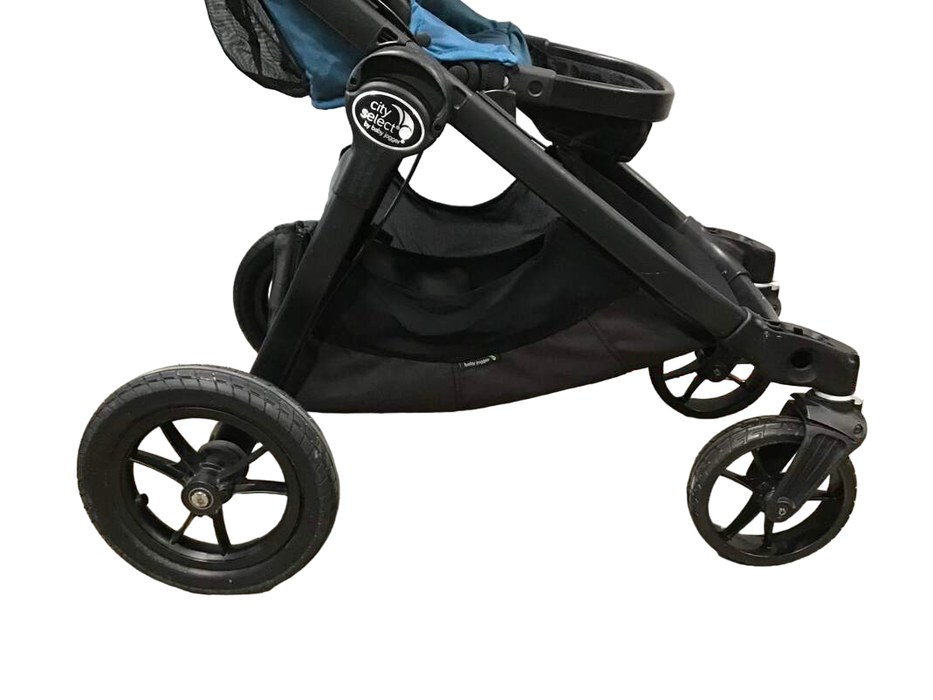 used Baby Jogger City Select Single Stroller, Teal, 2015