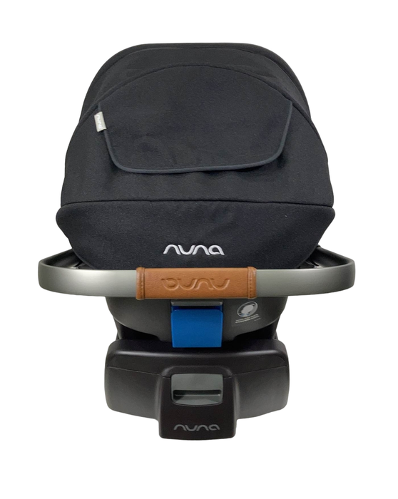 Nuna PIPA Infant Car Seat, Caviar, 2021