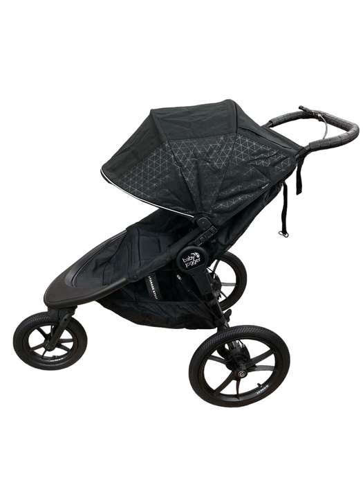 secondhand Baby Jogger Summit X3 Stroller, 2023, Midnight Black