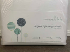 secondhand Naturepedic Organic Lightweight Crib Mattress