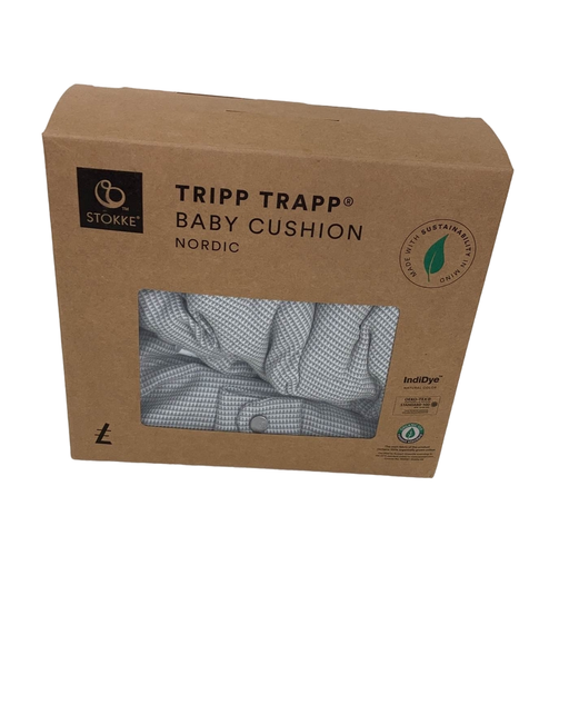 used Stokke Tripp Trapp Baby Cushion, Nordic Grey OCS