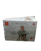 secondhand Stokke Clikk High Chair, Sunny Coral