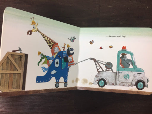 secondhand BUNDLE Board Books, Trucks And A Robot!