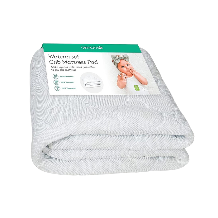 Newton Waterproof + Breathable Mattress Pad, White