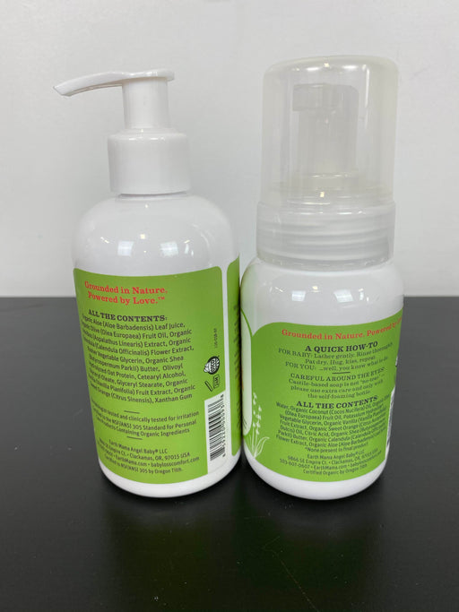 secondhand Earth Mama Body Wash 5.3 oz & Baby Lotion 8 oz, Sweet Orange