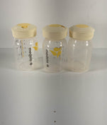 used Medela Breast Milk Collection and Storage Bottles with Solid Lids - 6pk/5oz