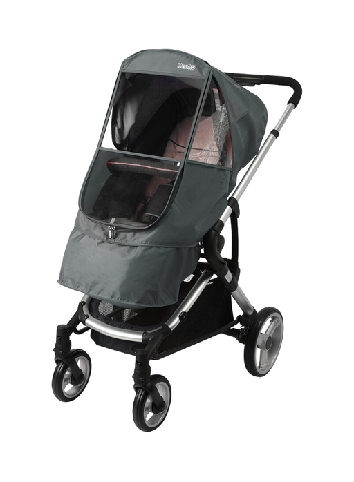 used Manito Elegance Beta Stroller Weather Shield Rain Cover, Grey