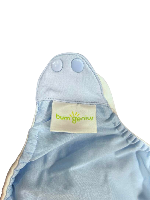 secondhand BumGenius One-Size Pocket Diapers, 5pk With Inserts