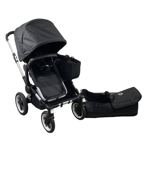 used Bugaboo Donkey 5 Stroller Mono, 2022, Midnight Black, Aluminum