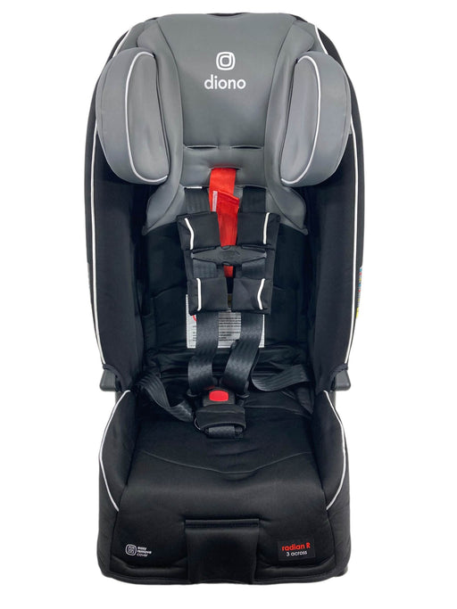 used Diono Radian 3RXT Convertible Car Seat, 2021, Black Gray