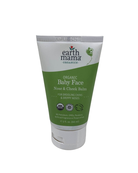 used Earth Mama Organic Baby Face Nose And Cheek Balm