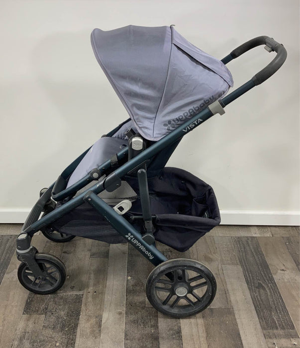 secondhand UPPAbaby VISTA Stroller, Henry (Blue Marl), 2017