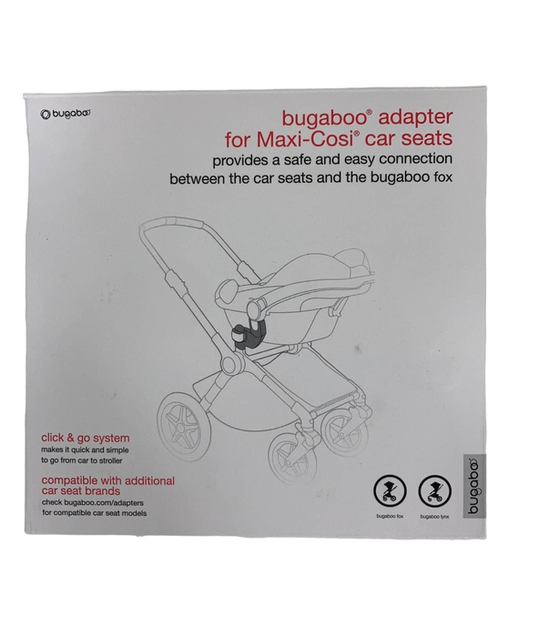 used Bugaboo Fox/Lynx Adapter For Turtle/Maxi Cosi Car Seats