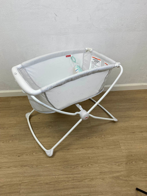 secondhand Fisher Price Rock With Me Bassinet