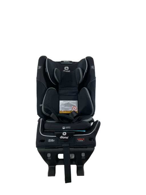 secondhand Diono Radian 3RXT Convertible Car Seat, 2021, Black Gray