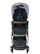 secondhand Mockingbird Single to Double Stroller, Silver with Penny Leather, Black , Windowpane, 2022