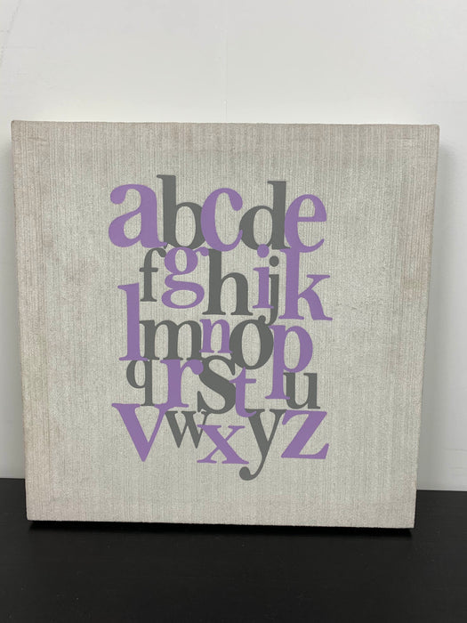 used Glenna Jean Glenna Jean Wall Art Canvas — Alphabet