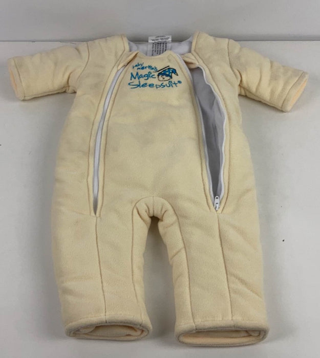 used Baby Merlin's Magic Sleepsuit, Small 3-6 Months, Cotton, Yellow