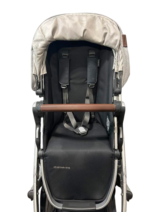 UPPAbaby VISTA V2 Double Stroller, 2020, Stella (Grey Brushed Melange)