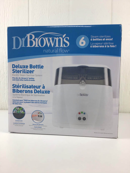 used Dr. Brown's Deluxe Bottle Sterilizer