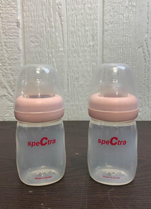 used Spectra Baby Bottles With Slow Flow Nipples