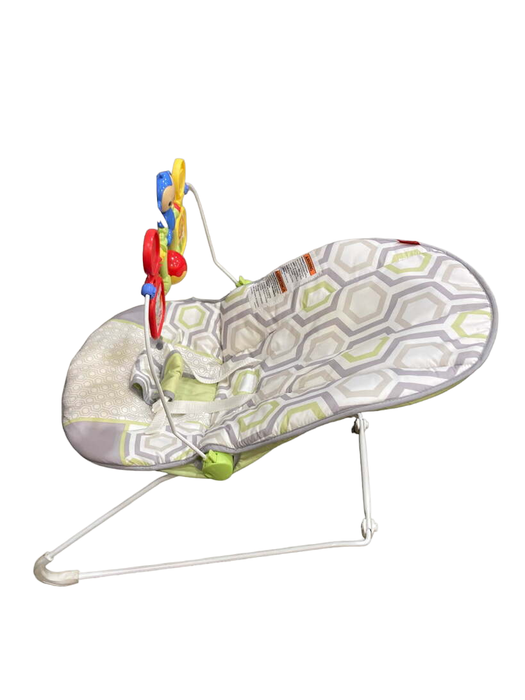 used Fisher Price Baby Bouncer, Geo Meadow