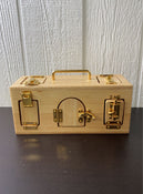 used Wooden Montessori Lock Box