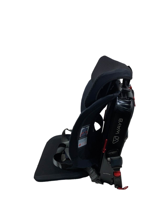 secondhand WAYB Pico Portable Car Seat Bundle, Jet, Deluxe Bag, 2022