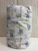 used Cloud Island Fitted Crib Sheet, Giraffe’s and Monkeys