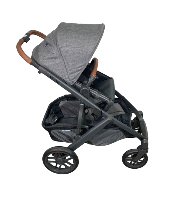 secondhand UPPAbaby VISTA V2 Stroller, Greyson (Charcoal Melange), 2021