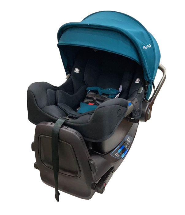 used Nuna PIPA rx Infant Car Seat, 2022, Lagoon