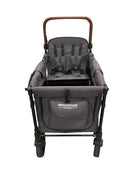 used Wonderfold W2 Luxe Multifunctional Double Stroller Wagon, 2021, Charcoal Gray