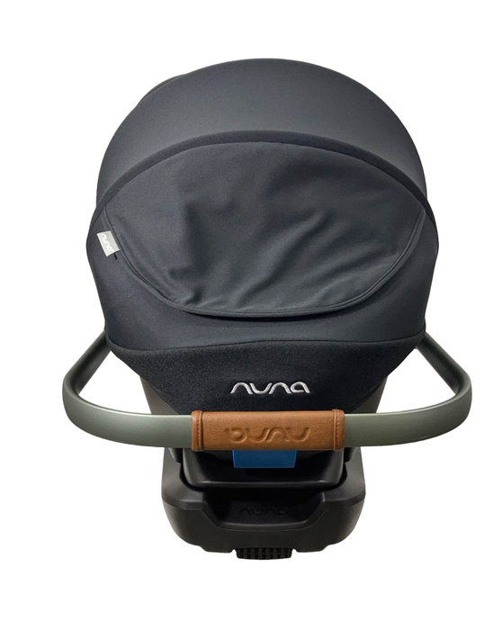 Nuna PIPA rx Infant Car Seat, Caviar, 2023