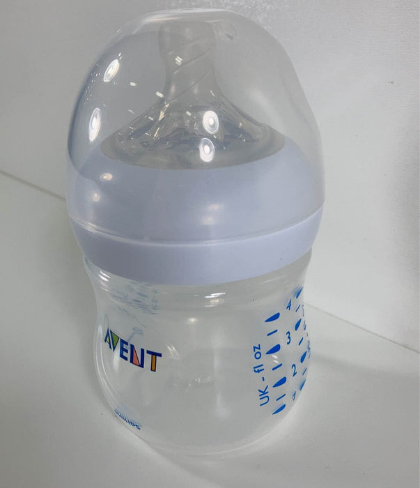 secondhand Philips Avent Natural Baby Bottles, 4oz, 1-Pack, Clear