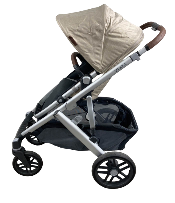 secondhand UPPAbaby VISTA V2 Stroller, 2021, Declan (Oat Melange)